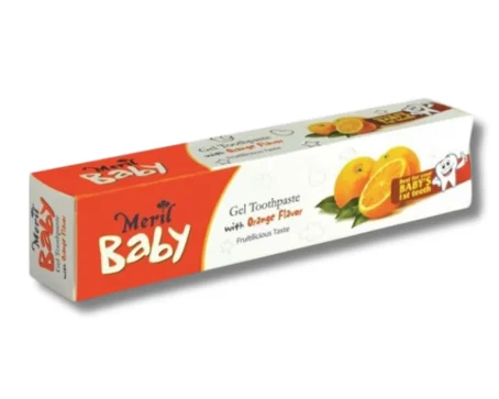 Meril Baby Gel Toothpaste Orange 45gm