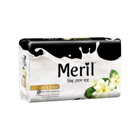 Meril Milk Soap  Bar  Milk & Beli100gm