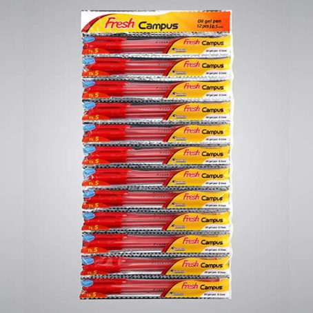 Fresh Campus Ballpoint Pen (Red) 1pcs