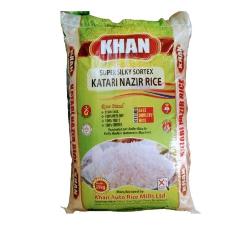 Khan katari Nazir  Rice 25 Kg pack