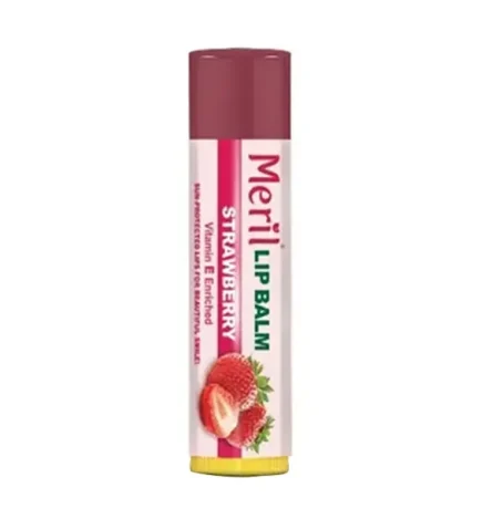 Meril Lip Balm  Strawberry 4.8 gm