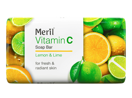 Meril Vitamin C Soap  Bar Lemon & Lime100gm