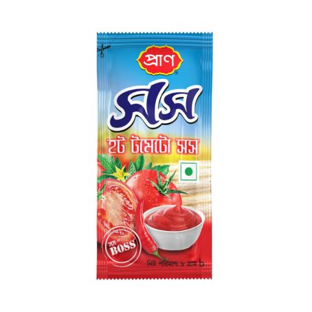 Pran Hot Tomato Sauce 8gm