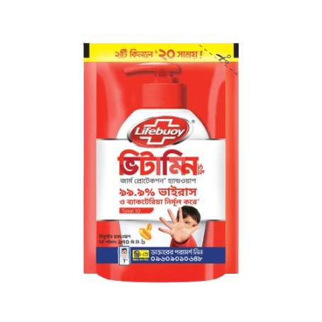 Lifebuoy Handwash Total Refill 170 ml