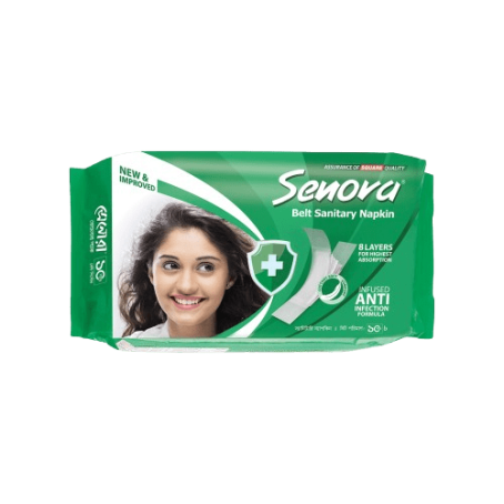 Senora Belt Sanitary Napkin 10 pads