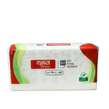 Bashundhara Hand Towel 200 Pcs
